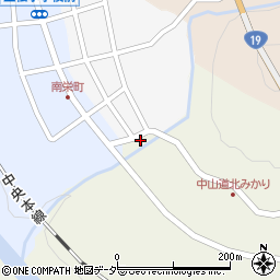 長野県木曽郡上松町小川1879-1周辺の地図