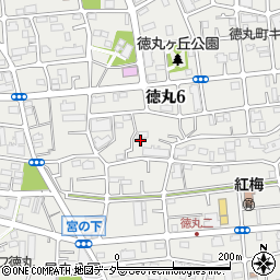 東京都板橋区徳丸6丁目周辺の地図