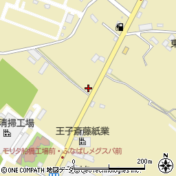 千葉県船橋市小野田町1376-3周辺の地図
