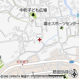 埼玉県所沢市久米1823-20周辺の地図