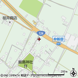 茨城県神栖市矢田部582周辺の地図