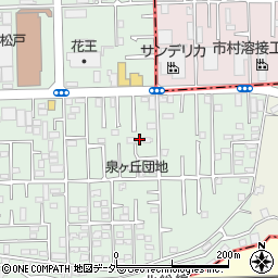 千葉県松戸市松飛台559-12周辺の地図