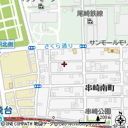 千葉県松戸市串崎南町52周辺の地図