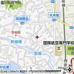 埼玉県所沢市久米327-2周辺の地図