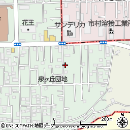 千葉県松戸市松飛台556-1周辺の地図