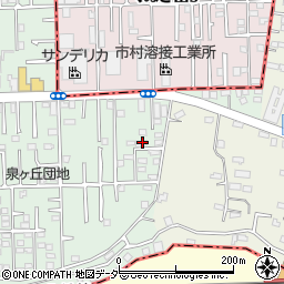 千葉県松戸市松飛台553-8周辺の地図