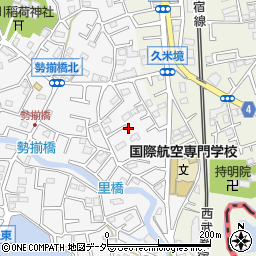 埼玉県所沢市久米327-14周辺の地図