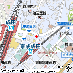ドトールコーヒーショップ 京成成田店周辺の地図