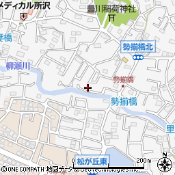 埼玉県所沢市久米1598-7周辺の地図