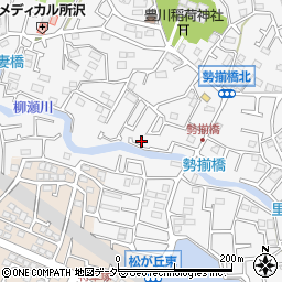 埼玉県所沢市久米1598-8周辺の地図