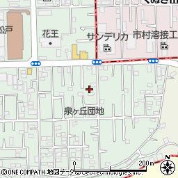 千葉県松戸市松飛台540-6周辺の地図