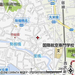 埼玉県所沢市久米327-5周辺の地図