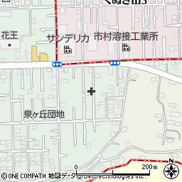 千葉県松戸市松飛台544-10周辺の地図