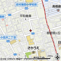 小豆沢住宅周辺の地図