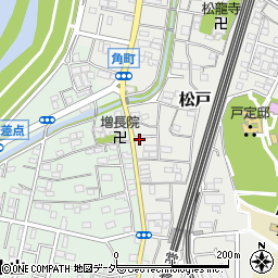 千葉県松戸市松戸1668周辺の地図