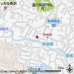 埼玉県所沢市久米1600-8周辺の地図