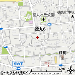 徳丸高山公園周辺の地図
