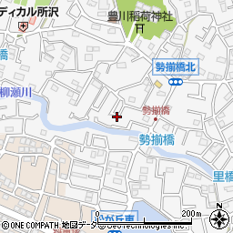 埼玉県所沢市久米1599-10周辺の地図