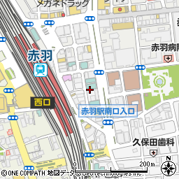 MADRAS SPICE TOKYO 赤羽店周辺の地図