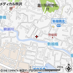 埼玉県所沢市久米1599-8周辺の地図