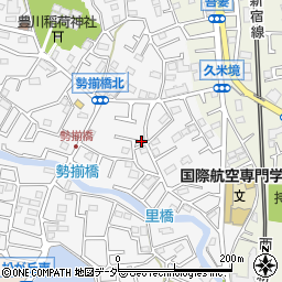埼玉県所沢市久米323-1周辺の地図