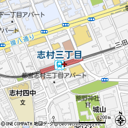 みずほ銀行志村三丁目駅 ＡＴＭ周辺の地図