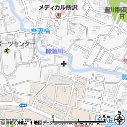 埼玉県所沢市久米1652-1周辺の地図