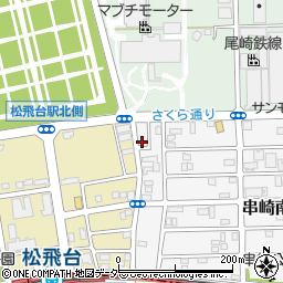 千葉県松戸市串崎南町3-5周辺の地図