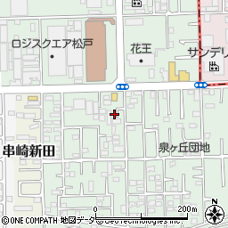 千葉県松戸市松飛台534周辺の地図