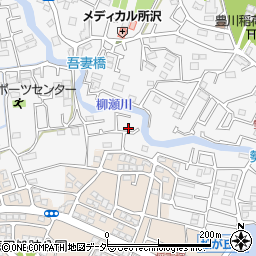 埼玉県所沢市久米1652-5周辺の地図