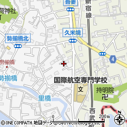 埼玉県所沢市久米359周辺の地図