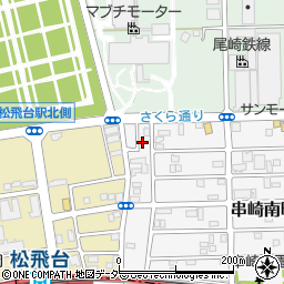 千葉県松戸市串崎南町2周辺の地図