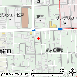 千葉県松戸市松飛台535-8周辺の地図