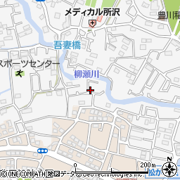 埼玉県所沢市久米1653-7周辺の地図
