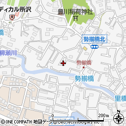 埼玉県所沢市久米1599-13周辺の地図