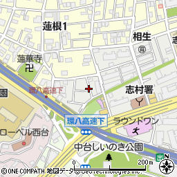 東京都板橋区相生町22周辺の地図
