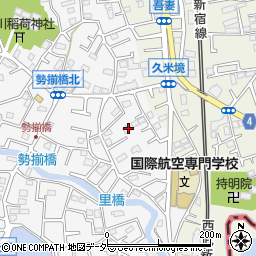 埼玉県所沢市久米327-8周辺の地図