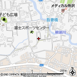 埼玉県所沢市久米1688-7周辺の地図