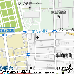 千葉県松戸市串崎南町12-2周辺の地図