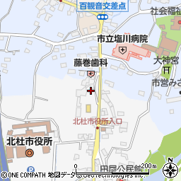 山梨県北杜市須玉町大豆生田633周辺の地図