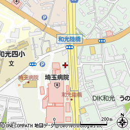 株式会社きょくとう　和光工場周辺の地図
