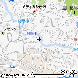 埼玉県所沢市久米1651-1周辺の地図
