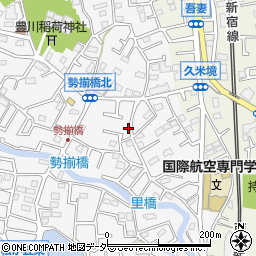 埼玉県所沢市久米323-3周辺の地図