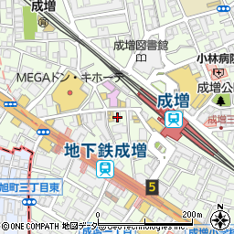 マツモトキヨシ成増店周辺の地図