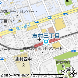 東京シティ信用金庫志村支店周辺の地図