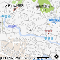 埼玉県所沢市久米1606-7周辺の地図