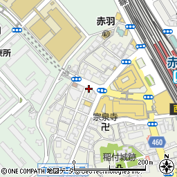 赤羽駅前阿部ダンスアカデミー周辺の地図