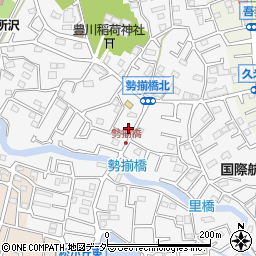 埼玉県所沢市久米1594-1周辺の地図