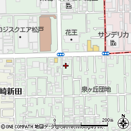 千葉県松戸市松飛台535-5周辺の地図