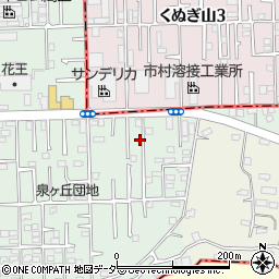 千葉県松戸市松飛台544周辺の地図